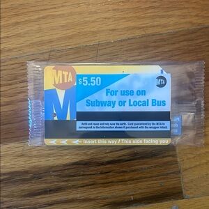 MTA MetroCard $5.50